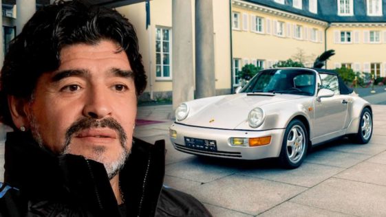A subasta Porsche 911 de Maradona