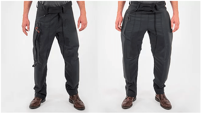 Pantalones con bolsas de aire para motociclistas