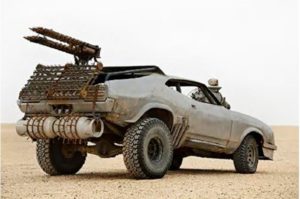Subastan los extravagantes autos de Mad Max