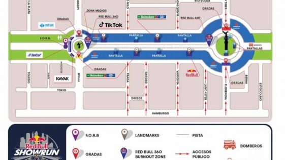 Conoce el recorrido de Checo Pérez en CDMX