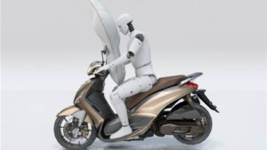 Piaggio desarrolla bolsas de aire para motos