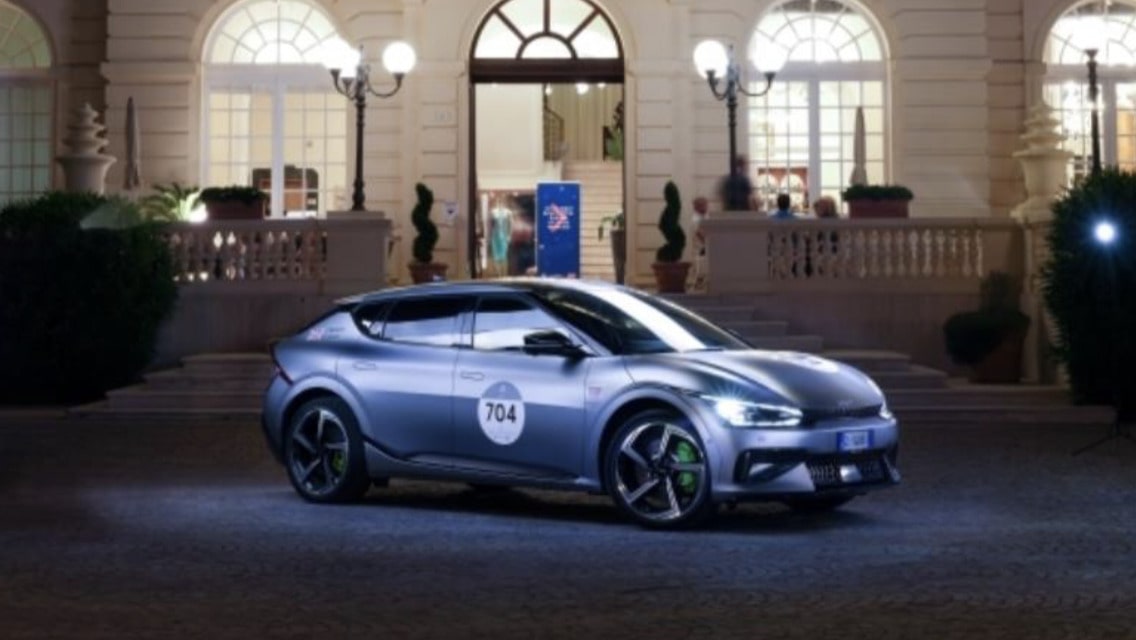 Kia EV6 GT completa la 1000 Miglia Green 2023