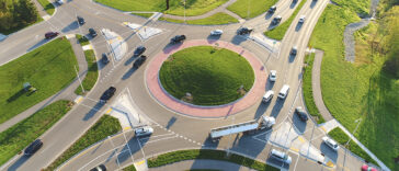 ¿Cómo circular de forma segura en una glorieta?