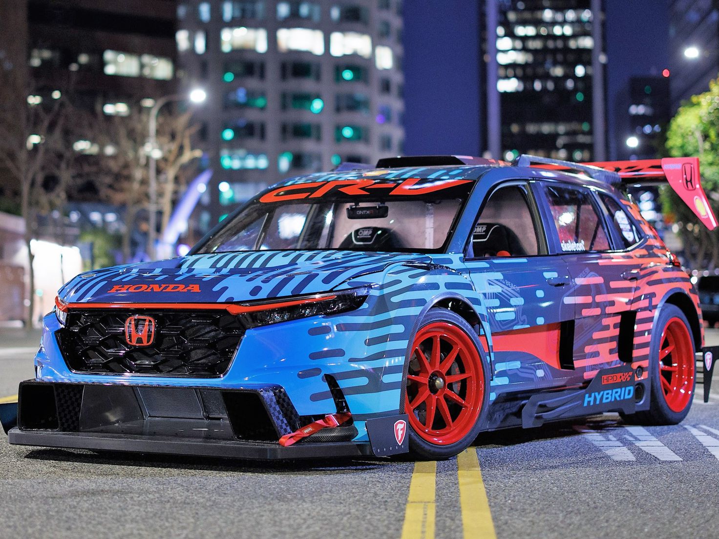 Conoce los detalles del CR-V Hybrid Racer de Honda