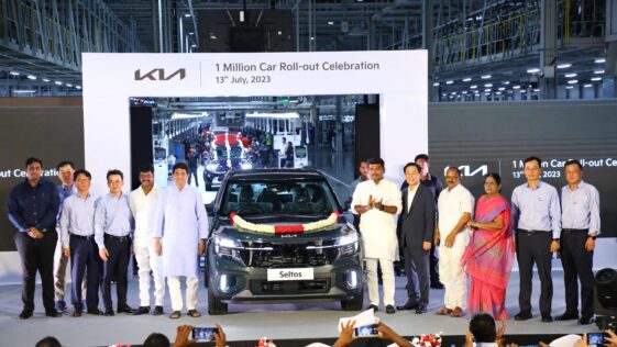 Kia India celebra 1 millón de unidades de producción