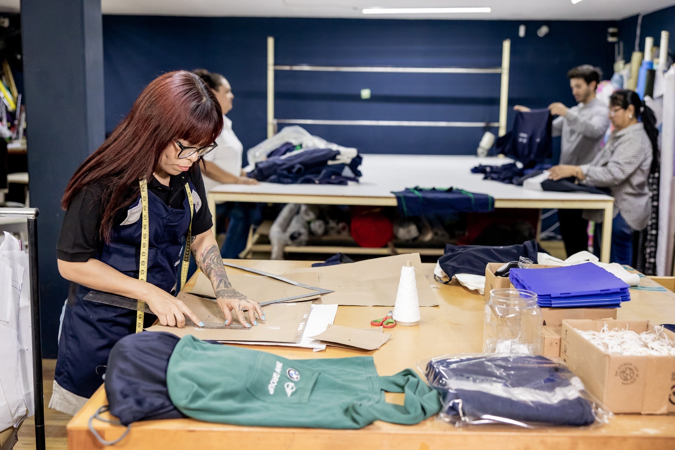 BMW Group Planta San Luis Potosí da segunda vida a uniformes