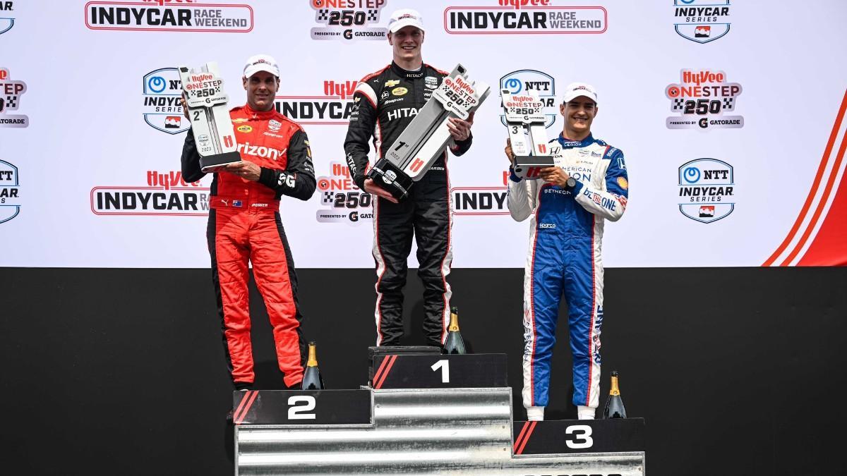 Palou obtiene tercer lugar para Honda en Iowa