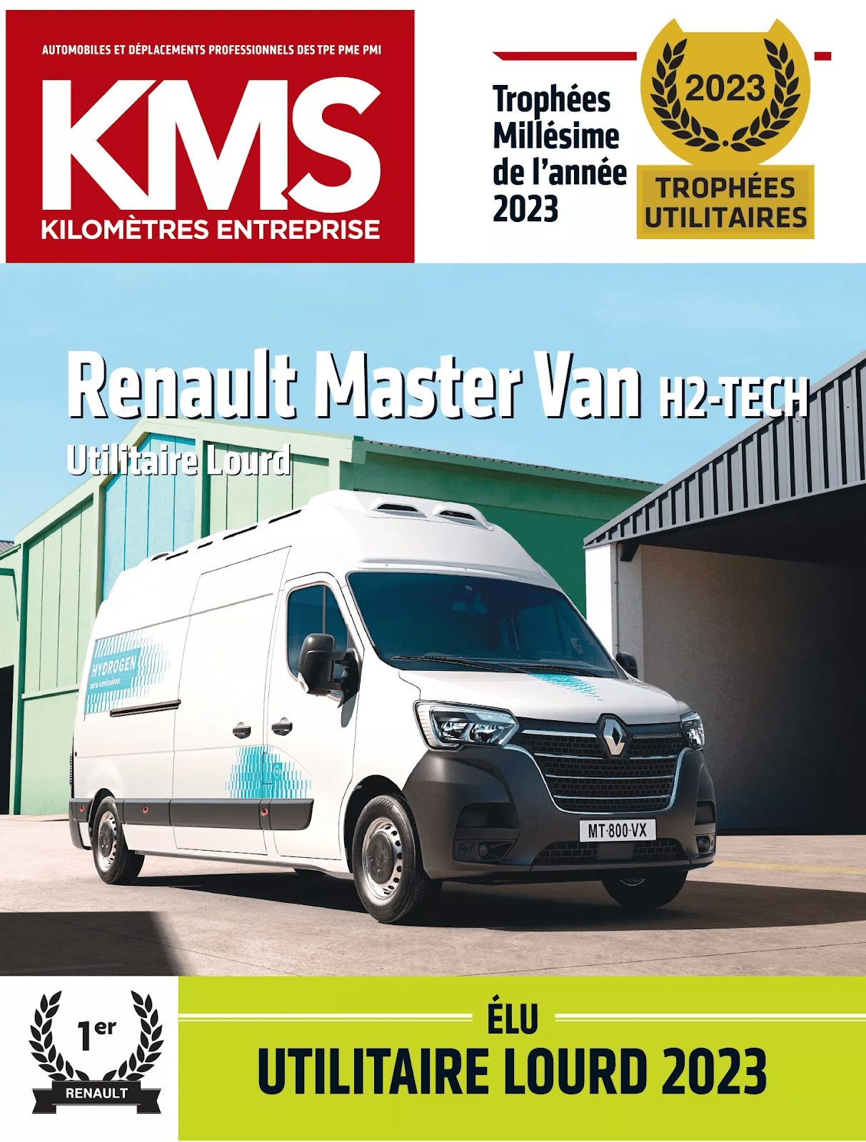 Renault Master Van H2-TECH gana trofeo en Francia