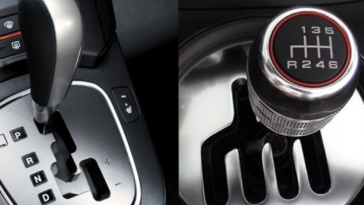 Auto de transmisión manual vs coche de transmisión automática