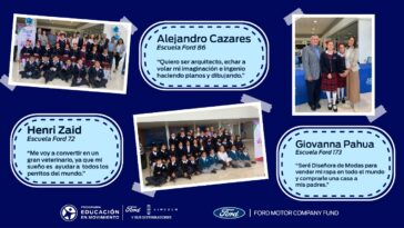 Ford apoya a 120 exalumnos para continuar sus estudios a nivel Secundaria