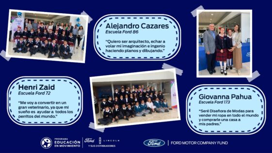Ford apoya a 120 exalumnos para continuar sus estudios a nivel Secundaria