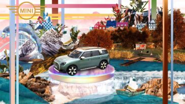 El artista Prozorov crea una presentación de la nueva familia MINI