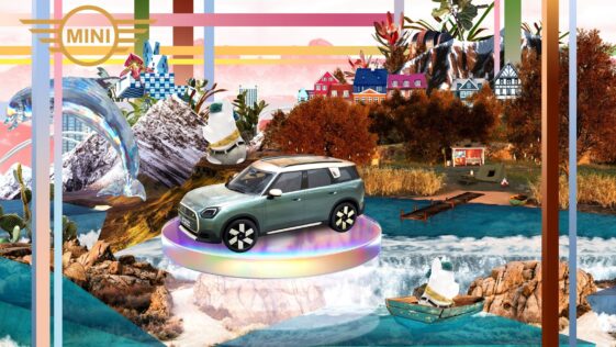 El artista Prozorov crea una presentación de la nueva familia MINI