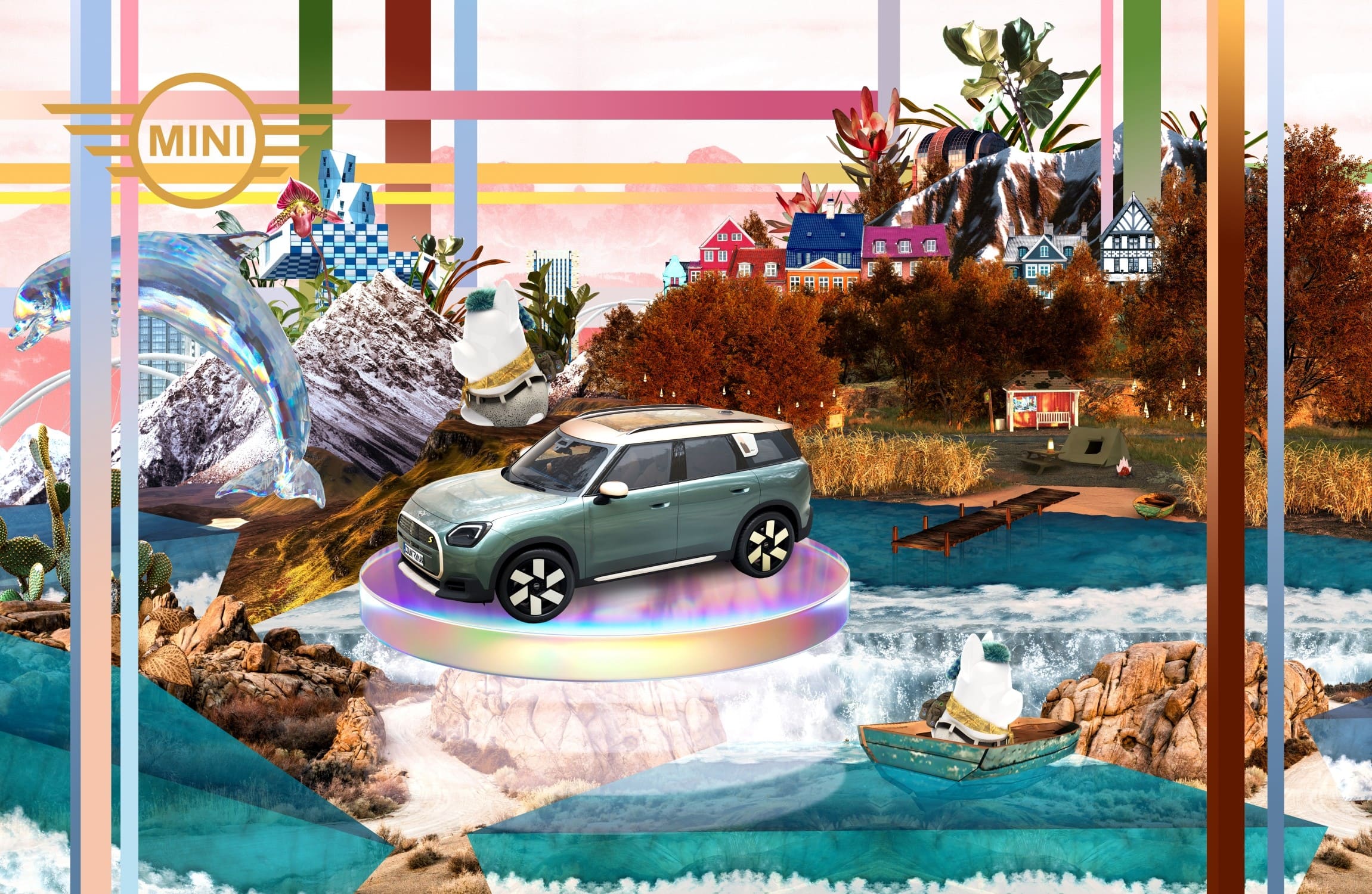 El artista Prozorov crea una presentación de la nueva familia MINI