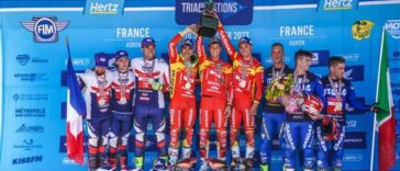 Repsol Honda Team levanta un nuevo trofeo en Francia